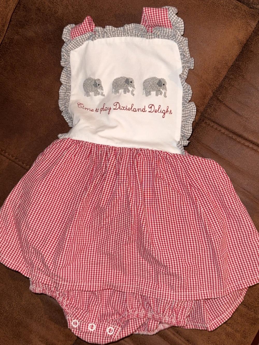Southern Taters Romper Dress Roll Tide